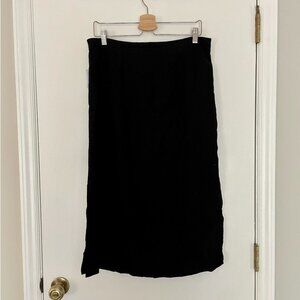 NWT Old Navy Linen Midi Skirt